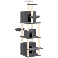 Shumee Cat scratcher with sisal posts dark grey 180 cm - Cat Scratcher