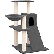 Shumee Cat scratching post with sisal posts dark grey 82 cm - Cat Scratcher