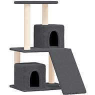 Shumee Cat scratching post with sisal posts dark grey 82 cm, 171665 - Cat Scratcher