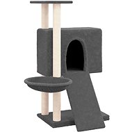 Shumee Cat scratching post with sisal posts dark grey 96 cm - Cat Scratcher