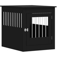 Shumee Dog kennel and end table black 64,5 × 80 × 71 cm - Dog Kennel