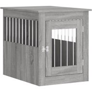Shumee Dog kennel and end table grey sonoma 55 × 75 × 65 cm - Dog Kennel