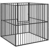Shumee Dog barrier 4 panels black - Dog Playpen