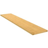 Shumee Wall shelf 100 × 20 × 1,5 cm, bamboo - Shelf