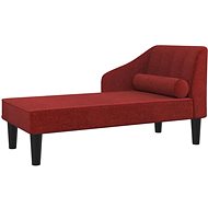 2místná pohovka vínová textil, 340727 - Pohovka