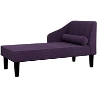 2místná  pohovka fialová textil, 340731 - Pohovka