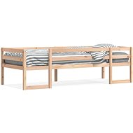 Children's bed, 90 × 200 cm, solid pine wood - Bed