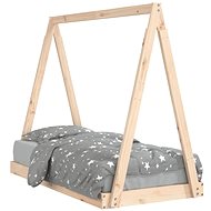 Shumee Children's bed 70 × 140 cm solid pine wood, 834525 - Bed