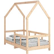 Shumee Children's bed 70 × 140 cm solid pine wood, 835721 - Bed