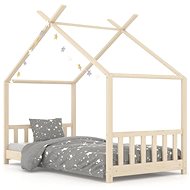 Shumee Frame for children's bed solid pine 70 × 140 cm - Bed Frame
