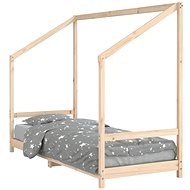 Shumee Bed for children 80 × 200 cm solid pine wood, 835700 - Bed