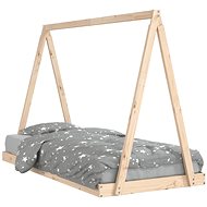 Shumee Children's bed 90 × 190 cm solid pine wood, 834531 - Bed