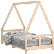 Shumee Children's bed 80 × 160 cm solid pine wood, 834459 - Bed