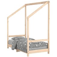 Shumee Children's bed 70 × 140 cm solid pine wood, 835706 - Bed