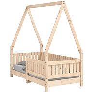 Shumee Children's bed 70 × 140 cm solid pine wood, 834501 - Bed
