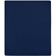 Shumee Jersey 2 pcs navy blue 160 × 200 cm cotton - Bedsheet