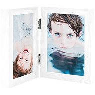 Shumee Two-piece photo frame, 10 × 15 cm, white - Photo Frame