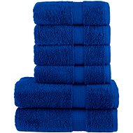 Shumee Premium 6dílná modrá 600 g/m2 100% bavlna - Towel Set