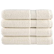 Shumee Premium 4 ks krémové 80 × 200 cm 600 g/m2 100% bavlna - Towel Set