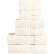 Shumee Premium 8dílná krémová 600 g/m2 100% bavlna - Towel Set