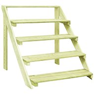 SHUMEE Plant stand 80 × 80 × 80 cm impregnated pine - Flower Stand