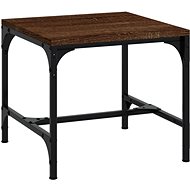 SHUMEE brown oak 40 × 40 × 35 cm - Side Table