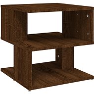 SHUMEE brown oak 40 × 40 × 40 cm - Side Table