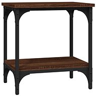 SHUMEE brown oak 40 × 30 × 42 cm - Side Table