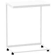 SHUMEE with wheels, white 55 × 35 × 70 cm - Side Table