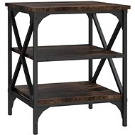 SHUMEE smoke oak 40 × 42 × 50 cm - Side Table