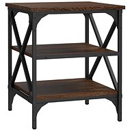 SHUMEE brown oak 40 × 42 × 50 cm - Side Table
