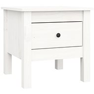 SHUMEE white 40 × 40 × 39 cm solid pine - Side Table