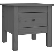 SHUMEE grey 40 × 40 × 39 cm solid pine - Side Table
