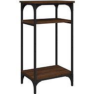 SHUMEE brown oak 40 × 30 × 75 cm - Side Table