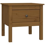 SHUMEE honey brown 50 × 50 × 49 cm solid pine - Side Table