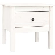 SHUMEE white 50 × 50 × 49 cm solid pine - Side Table