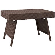 SHUMEE brown 60 × 40 × 38 cm polyrattan - Side Table