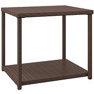 SHUMEE brown 55 × 45 × 49 cm polyrattan - Side Table