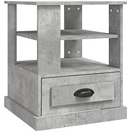 SHUMEE concrete grey 50 × 50 × 60 cm - Side Table