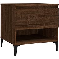 SHUMEE brown oak 50 × 46 × 50 cm - Side Table