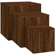 SHUMEE 3 pcs brown oak - Side Table