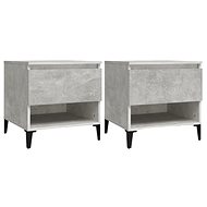 SHUMEE 2 pcs concrete grey 50 × 46 × 50 cm - Side Table