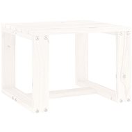 SHUMEE white 40 × 38 × 28,5 cm solid pine - Side Table