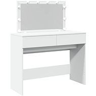 Shumee Dressing table with LED white 100 × 40 × 120 cm - Dressing Table