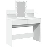 Shumee Dressing table with LED white 100 × 40 × 130 cm - Dressing Table