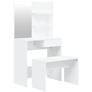 Shumee Dressing table set white 74,5 × 40 × 141 cm - Dressing Table