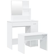 Shumee Dressing table set white 86,5 × 35 × 136 cm - Dressing Table