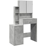 Shumee Dressing table with cabinet concrete grey 80 × 35 × 132 cm, 848237 - Dressing Table