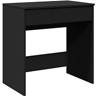 Shumee Dressing table with mirror black 73 × 46,5 × 120 cm - Dressing Table