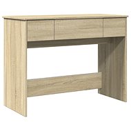 Shumee Dressing table with mirror oak sonoma 100 × 45 × 76 cm - Dressing Table